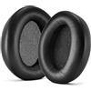Yaowanguan Cuscinetti Auricolari di Ricambio per Panasonic RP-HD601N RP-HD605N RP-HD805N Cuffie,HD601N/HD605N/HD805N Pelle Morbida Cuscinetti/Coperture/Coppucci Auricolari(Nero)