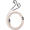 GUCraftsman 5N OFC rame + grafene treccia mista cavi di ricambio per auricolari Sennheiser IE200 IE300 IE600 IE900 (spina 4,4 mm)