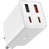 Baseus Caricabatterie da parete Baseus GaN6 Pro 65 W