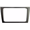 HFGDRH Telaio Incasso Auto Radio Mascherina 1 DIN/2 DIN Cornice Uso adatto per pannello frontale dell'unità principale radio CD Uso adatto per auto 5K0858061F Uso adatto per Golf 6, GTI, MK6, cornice Uso ada