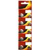 ZUJIABAO 10 batterie a bottone SR621SW da 1,5 V AG0 AG1 a AG12 per orologi da polso ed elettronica, sicure e durevoli, resistenti alle temperature
