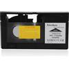 SENECESLI Adattatore per Cassette VHS-C, Adatto per S‑VHS‑C, per Nastri S‑VHS, Conversione di Nastri VHS-C/VHS, Inclusi Tutti i Nastri Standard da 1,2 Mm