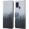 Head Case Designs Licenza Ufficiale Patrik Lovrin Misteriosa Foresta nella Nebbia Paesaggio Magico e Nebbioso Custodia Portafoglio in Pelle Compatibile con Samsung Galaxy A21s (2020)