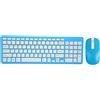 Mtlavishness Combo Tastiera E A 96 Tasti Resistente Allo Sbiadimento Con Trasmissione 10 Metri E Tappetino Antiscivolo Colore Per Uso Computer Quotidiano Lavoro E Studio