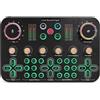 VEIBAO Amplificatore audio stereo Mixer audio HD K600 Processore audio Console di missaggio audio professionale Controller mixer dj for mixer di controllo dj trasmessi in diretta raggio di trasmissione estes