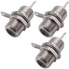 KEALLANS 15 Pz Connettore Adattatore Tipo F Jack A Saldare Pannello Monte