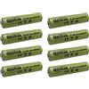Electron 8x Batteria ricaricabile Ni-Mh ministilo mini stilo AAA 1,2V 600mAh micro telefoni cordless luce flash mignon giocattoli telecomando
