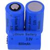 TLYA CR2 3V 800MAH Batterie al Litio CR15H270 CR15266 CR2 per Pulsante del Misuratore di Glucosio della Telecamera,3pcs