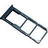 Mainhattan Mobile Porta Scheda Dual SIM e Carrello micro-SD per Samsung Galaxy A12, Parte di Ricambio Originale, Blu