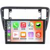 Fiorigo 9 pollici HD Auto Radio Giocatore GPS Navigation Carplay/Android Touch Screen Player Autoradio, ricambio per VW UP! e-up! e-Load Up 121 122 123/Seat lbiza lV4 IV IV5 IV ST Sportcoupe 6J 6J1 6J5 6P1