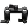 CAMVATE barra da 15 mm, inclinata a 90 gradi DSLR supporto set