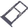 Generico Ricambio Compatibile con MOTOROLA MOTO G60 XT2135-1 Carrello Vassoio Alloggio SUPPORTO adattatore SLOT PORTA CARD carrello per SCHEDA SIM + vano Memoria Micro Sd (Nero)