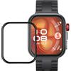 kwmobile Pellicola Protettiva Smartwatch Compatibile con Huawei Watch Fit 4 Pro Protezione - Protettore Schermo - Anti Impronte Antiurto - Set 2 Pezzi