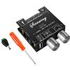 Cvoepobey -LT21 Scheda Amplificatore Bluetooth a 2.1 Canali 15W+15W+30W con Manopola del Subwoofer Regolazione del Modulo Audio 'Encoder DC9-24V