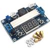 DollaTek Boost LTC1871 Regolabile da 3~35 V a 35 V 3,5~5 / 12V CC Modulo convertitore di Tensione di Alimentazione con voltmetro Digitale