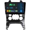 YUNTX 9 pollici Android 14 Autoradio per Peugeot 3008 5008 [2009-2018] | Octa Core | 6GB 128GB | Integrato 4G LTE | CarPlay&Android Auto | DSP | DAB | QLED | Dual Band WIFI