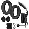 V-MOTA Kit misto di cuscinetti auricolari, cuscinetti auricolari di ricambio compatibili con cuffie Bose A30 Aviation, memory foam per isolamento acustico (1 paio)
