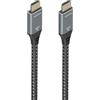 AISENS - A150-0877 - Cavo HDMI V2.1 Ultra Alta Velocità/Hec 8K@60Hz 48Gbps, A/M-A/M, Grigio/Nero, 7.0M
