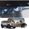 FITCAMX Dash Cam Front 2160P + Rear 1080P Compatibile con Land Rover 2020 2021 2022 Defender 110 90, visione chiara, sensore G, accessori OEM, scheda di memoria da 128 GB inclusa