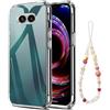FortiCase Cover Custodia con Laccio per Nothing Phone 2a,Cover Antiurto Morbida con Cordino Regolabile,Ultra Sottile Morbido TPU Silicone AntiGraffio Case per Nothing Phone 2a -Y