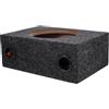 CTIRCHIU Contenitore per Subwoofer per Auto Mini Subwoofer 8 Pollici Sigillato, Box Chiuso Moquette per Bassi Potenti