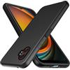 GIOPUEY Cover Compatibile con Samsung Galaxy Xcover 7 PRO, Il Materiale TPU Ultrasottile Custodia, Anti Impronta Digitale Phone Case [Resistente all'Usura] [Antiscivolo] - Nero