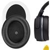 Geekria Cuscinetti Auricolari di Ricambio per Cuffie Audeze Mobius, Parti di Riparazione (Nero)