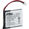 vhbw batteria sostituisce Golf Buddy PL482730, YK372731 per navigatore GPS (280mAh, 3,7V, Li-Poly)