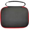 Fauhapyway Custodia rigida in EVA per Anbernic RG40XXV RG405V RG406V, borsa da viaggio antiurto con cinturino, nero