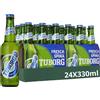 , Cassa Con 24 Bottiglie Da 33Cl, Birra Lager, Gusto Fresco E Dissetante, Gradaz