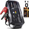 LISKCJG Booster Avviamento Auto 8000A Portatile Avviatore di Batteria Auto/ Grigio scuro