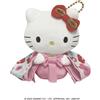 Sanrio Bambola Hello Kitty Princess Shogun Series Plush Ball Chain autentica importa...