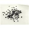 NATURAL ROSE CUT DIAMONDS Piccoli Nero Diamante Naturale Sfaccettato Loose Rotondo 1 MM 10 PC Lotto Fine