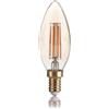 Ideal Lux E14 OLIVA 4W 2200K CRI80 AMBRA Mod. 151649 Confezione Kit 10 Lampadine