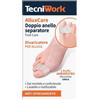 TECNIWORK SpA Allux care separatore e divaricatore per alluce a doppio anello