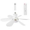 KASANOVA Ventilatore da soffitto con luce LED dimmerabile