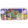 Generico Aqua Loop Game Machine - giocattolo console ad anello d'acqua retrò, giocattolo puzzle portatile per bambini per bambini adulti | Giochi classici di spremitura 'acqua per la festa di viaggio, Mini