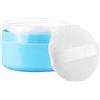 Generic Contenitore per talco - 170 g - Dispenser a tenuta stagna, porta piumino da viaggio | Custodia ricaricabile per polvere per babyCare