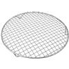 Drhomeam 13-35 cm Rastrelliera Rotonda, 201 Griglia in Acciaio Inox per Forno Rack per Forno per Cuocere Cottura a Vapore Circolare Piano Cottura Barbecue Rack Aria Fryer Accessori (35 cm)