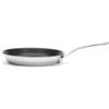 DE BUYER Padella Antiaderente AFFINITY, Acciaio Inox Multistrato, Rivestimento Interno in Ceramica, 28 cm, Compatibile con Induzione