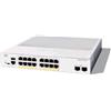 CISCO CATALYST 1300-16FP-2G SWITCH GESTITO L3 - 16 X 10/100/1000 (POE+) + 2 X GI