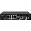QNAP QSW-M2108R-2C SWITCH GESTITO L2 - 8 x 2.5GBase-T + 2 x combo 10 Gigabit SFP