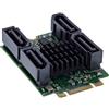 InLine 76660U scheda di interfaccia e adattatore Interno SATA