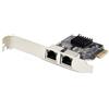 StarTech.com Scheda di rete PCIe Gigabit a 2 porte, adattatore di rete LAN PCI E