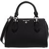 Michael Kors Marilyn Small Crossbody Bag, Borsa a Tracolla Donna, Raccordi Argento/Nero, Talla única