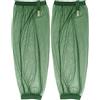 Generisch Confezione da 2 coperture impermeabili per reti da pesca, comode protezioni per gambe per attività all'aperto, copertura professionale contro zanzare e insetti (verde, XL)