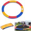 YUENFONG Copertura per bordo del trampolino | Ø 244 cm 305 cm 366 cm | PVC PE per trampolino | Resistente ai raggi UV | Blu / Multicolore