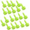 WWYYZAYC 50 pz/Pacco Tee da Golf Professionali 25mm-51mm Castle Golfista Accessorio in plastica for Il Tee della Palla(37MM Blue)