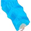ITRHJTGP Ventaglio per danza del ventre Ventagli lunghi colorati Veli allunganti Ventaglio simile alla seta Puntelli for spettacoli teatrali portatile for danza del ventre da donna Per ballo(Color-02)