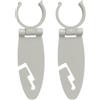 Generic Confezione da 2 supporti universali impermeabili per canoa e telefono, con portatile antiscivolo per stand up paddleboard, kayak, barche da pesca, sport acquatici